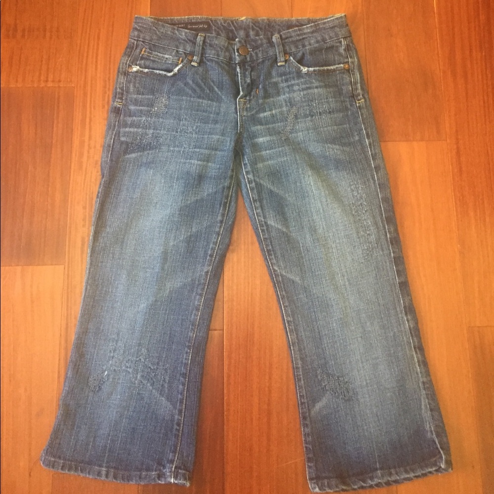 💥 Vintage Citizens of humanity women's Capri  denim jeans